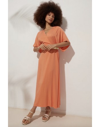 LPB robe Destinée abricot