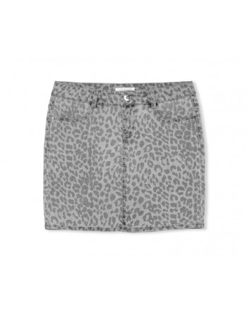 LPB jupe courte print léopard
